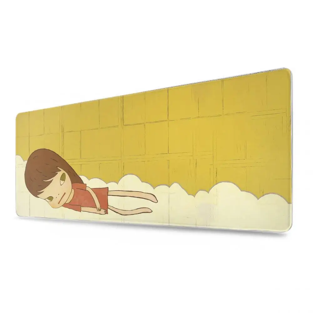 Japan Yoshimoto nara Mouse Pad Keyboard Mousepad large 1200X600 mm Desk Mat PC Gamer Office Carpet Home Table pad