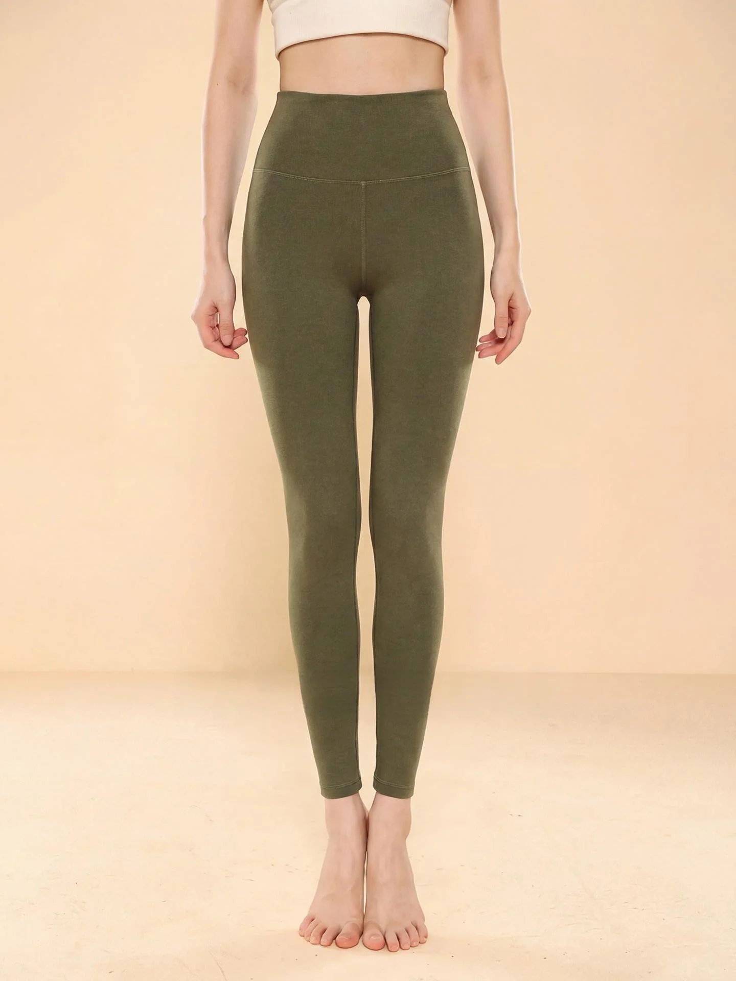 

Тонкие брюки для йоги с высокой талией, женские весенние сезонные облегающие брюки с подтяжкой ягодиц, повседневные длинные брюки, базовый дом