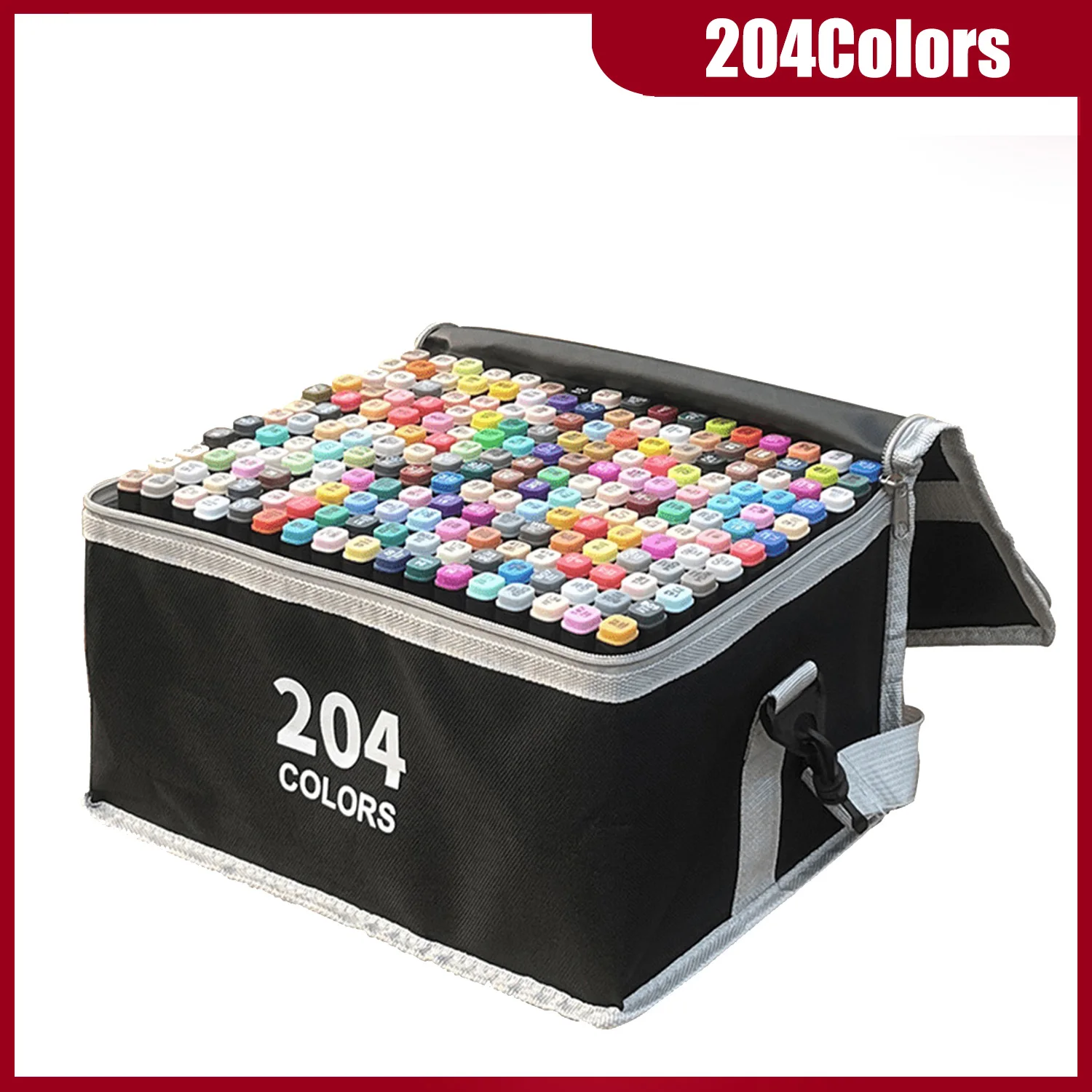 24-262 kleuren alcoholtekening markers Dual Tip permanente kunstschets markers voor illustratie schoolbenodigdheden kerstcadeaus