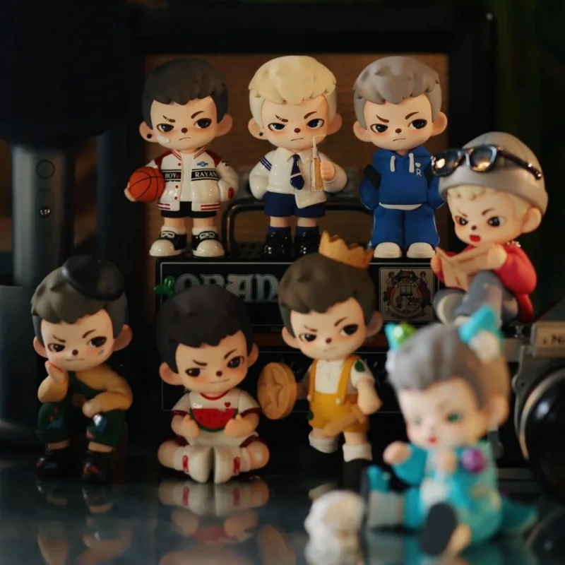 حقيقية Rayan V2 سلسلة وقت الشباب صندوق أعمى نموذج زخرفة لعبة عصرية جمع الديكور سر لطيف عطلة هدية الهالوين