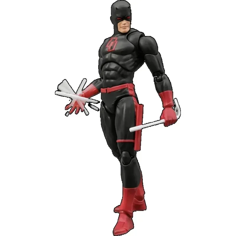 متوفر ألعاب Ct دارديفيل أسود أحمر الشكل SHF Mafex 223 النسخة الهزلية أنيمي عمل الشكل تمثال تمثال نموذج هدايا ألعاب أطفال