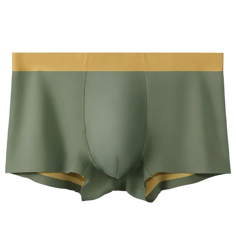 

1pc Modal Seamless underwear Men's summer slim boxer shorts Men's comfortable breathable sports boxers