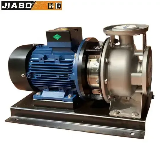 Water Treatment Solutions Seawater Pumps Low Pressure Stainless Steel Pump with Customizable Impeller and Discharge Pipe Size
