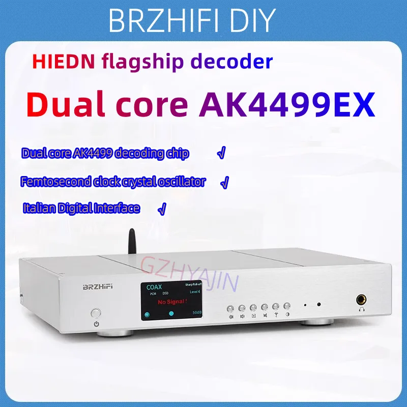 BRZHIFI DA10PRO HIEND flagship dual-core AK4499EX full-balanced decoder HIFI fever