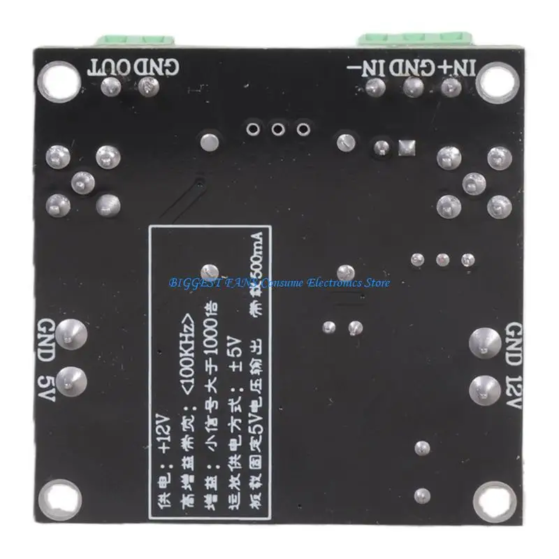 

Instrumentation Amplifiers Module Optimized For Microvolt And Single Power Supply Operation