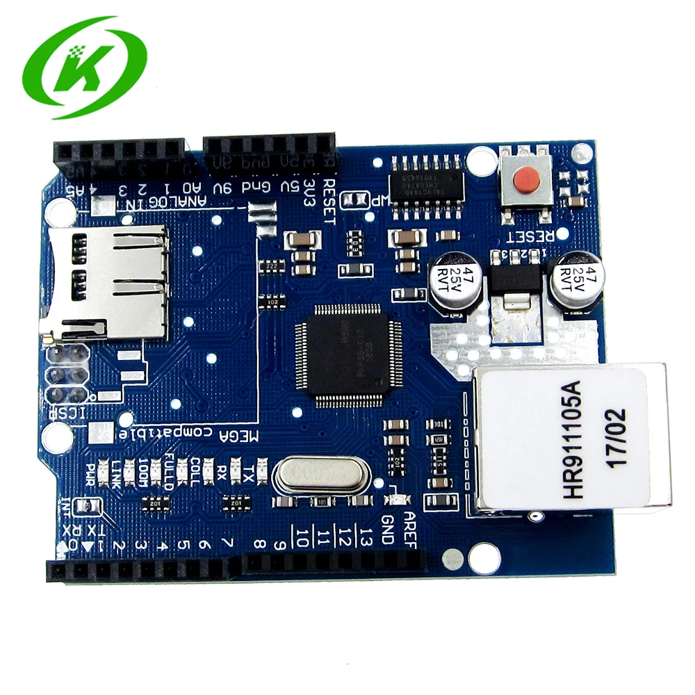 

10 шт. щит Ethernet Shield W5100 R3 UNO Mega 2560 1280 328 UNR R3 W5100 макетная плата
