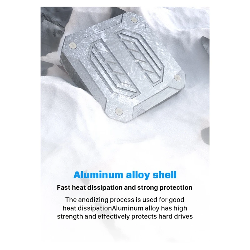 Nvme-ミニ磁気エンクロージャー,m.2からusbタイプc,pcie ssd用外部アダプター,10gbps,2230 m.2