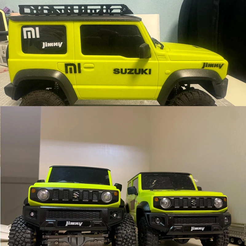 1/16 Suzuki Jimny  Simulation Remote Control Car Model 4x4 Remote Control Car Simulation Chassis Modified Mood Accessories