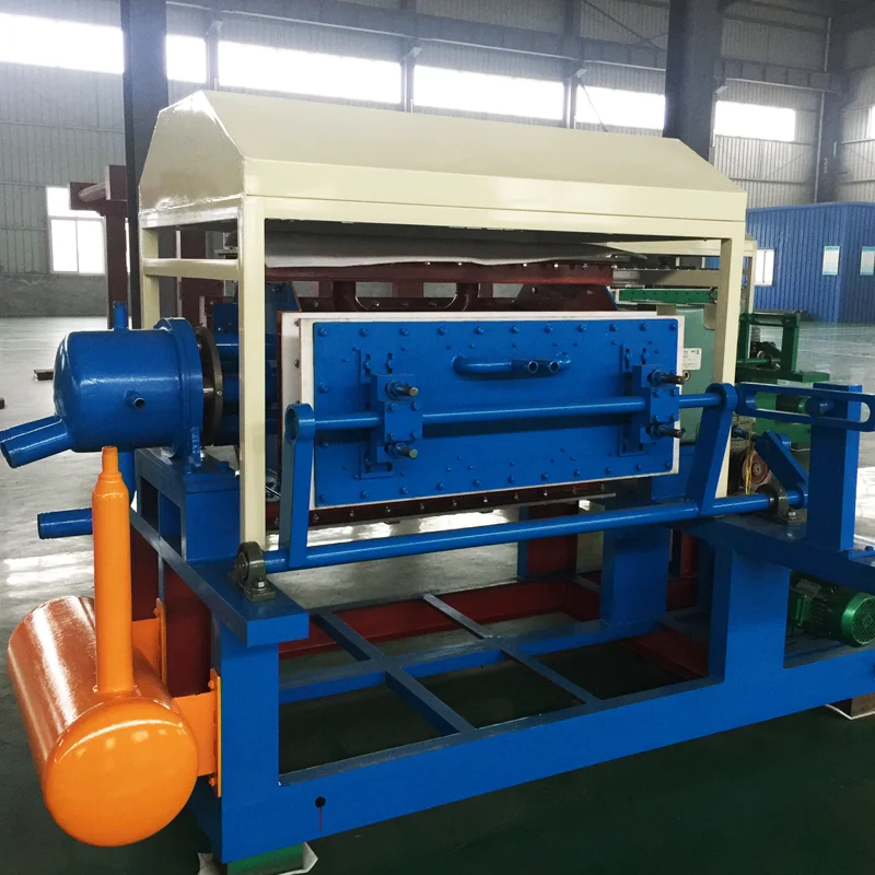 Factory Price Small Scale Manual Semi Automatic Paper Pulp Mini Egg Tray Making Forming Molding Machine for Sale