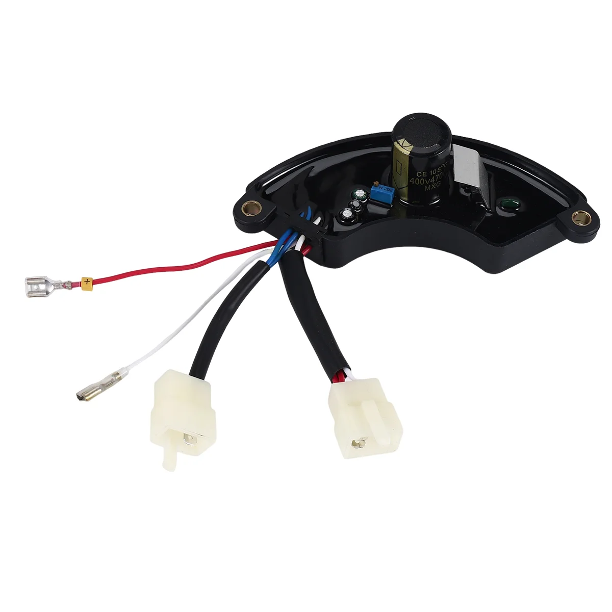 A64Z 5Kw 6.5Kw 8Kw 3 เฟสเครื่องกําเนิดไฟฟ้า Avr Universal ปรับแรงดันไฟฟ้าอัตโนมัติ Stabilizer สําหรับเครื่องกําเนิดไฟฟ้ากระแสสลับ 400V 470Uf