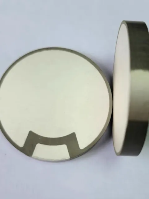 1 szt. Niestandardowa płyta piezoelektryczna 300Khz Pzt przetwornik ceramiczny piezoelektryczny czujnik piezoelektryczny Φ50×6.8mm materiał piezoelektryczny dysk