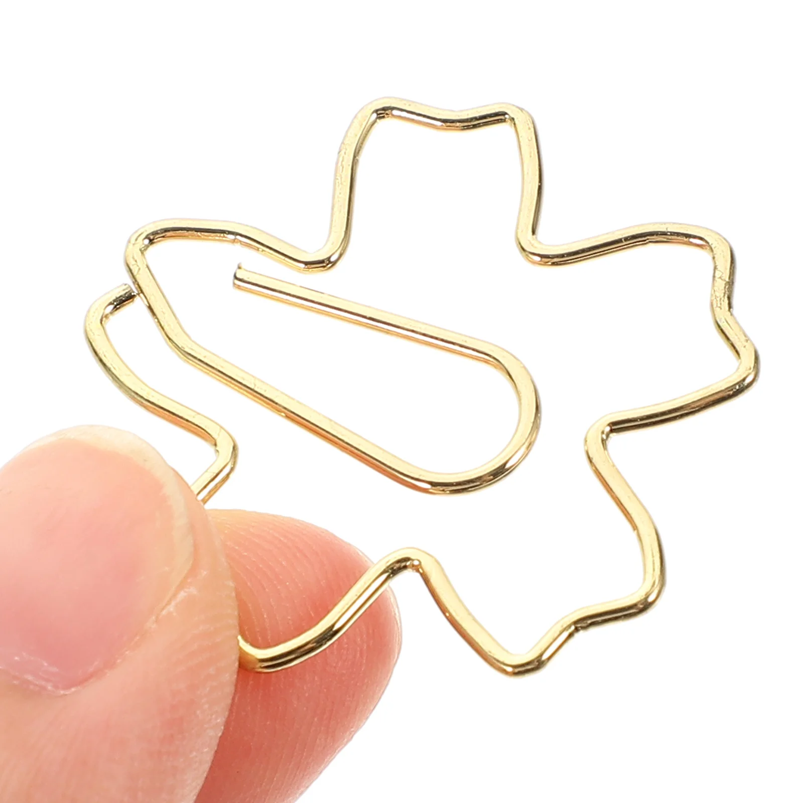 36Pcs Creative Metal Paper Clips Decorative Bookmark Clips Office School Use Memo Clip Holder File Organizer Desktop