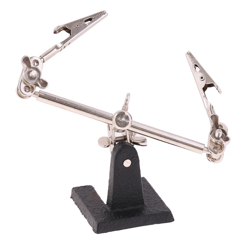 Third Hand Soldering Iron Stand Clamp Helping Hands Clip Tool PCB Holder Electrical Circuits Hobby