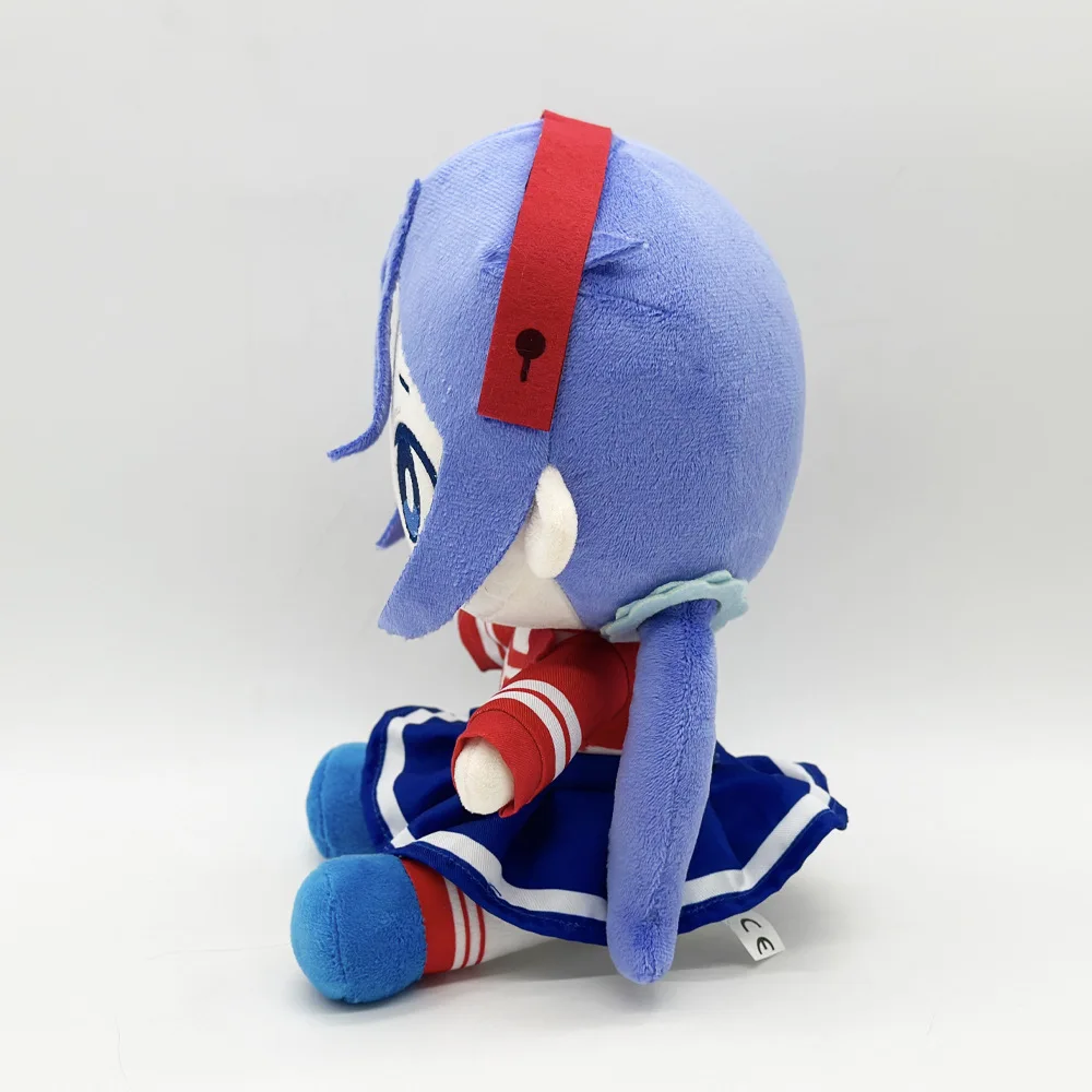 25cmアニメミサイドぬいぐるみかわいい座り姿ミタぬいぐるみ枕紫髪ゲームコットン周辺機器ミサイド人形ぬいぐるみおもちゃギフト