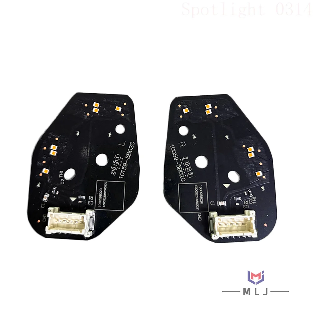 Amber Yellow Chip For Ford Ranger T9 2023 2024 High Configuration Matrix Headlight Daytime Running Light Board Car Accessories