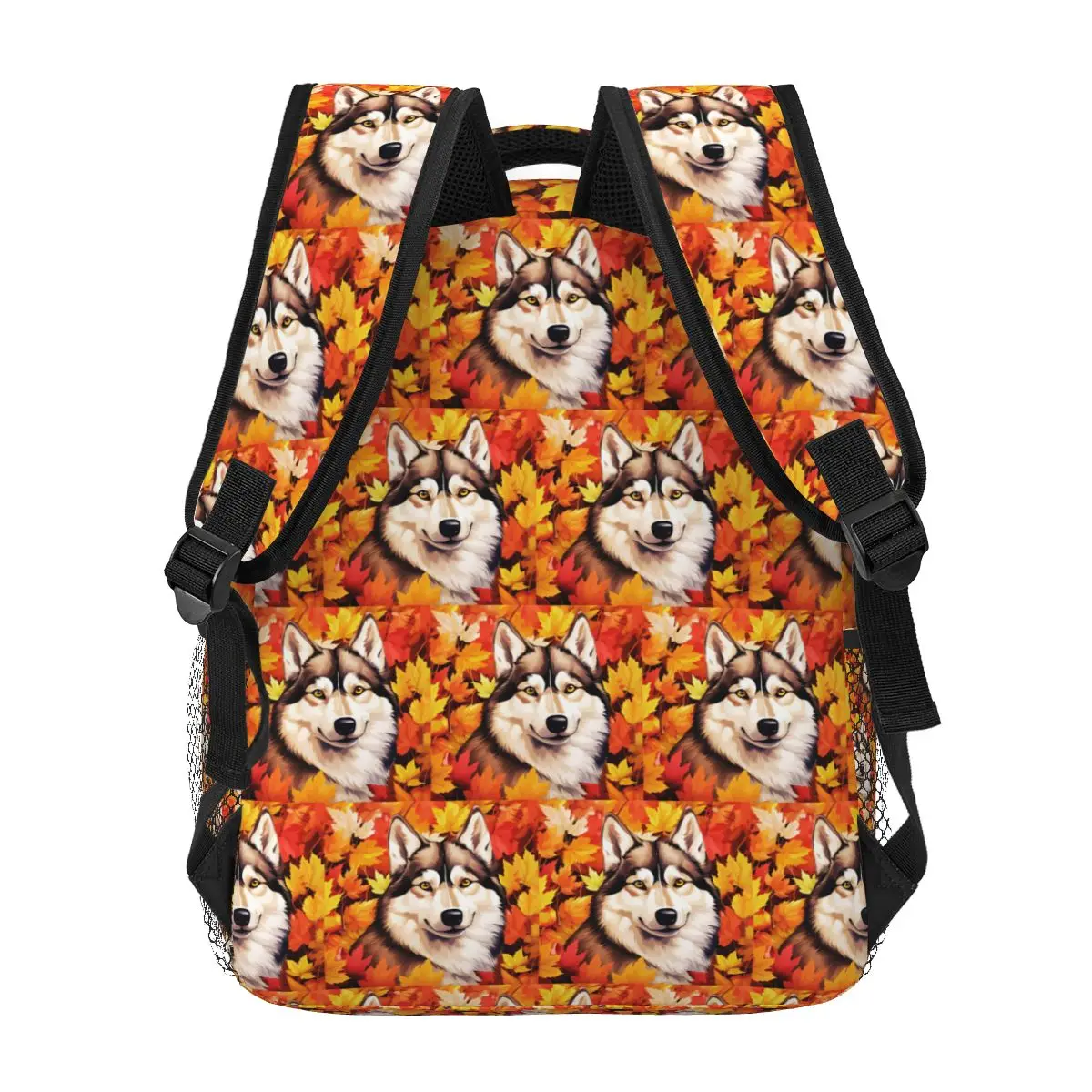 الخريف الخريف سيبيريا أجش الكلب الطالب على ظهره حقيبة مدرسية المشي لمسافات طويلة السفر Daypack للبنين بنات موضة حقيبة الكتب حقائب الكتف