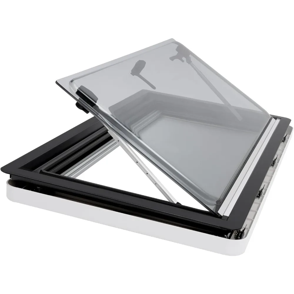 نافذة خروج RV سميكة من الزجاج المقسى، 35 وات × 19 ساعة، للهروب في حالات الطوارئ في المعسكر والقوافل والشاحنات