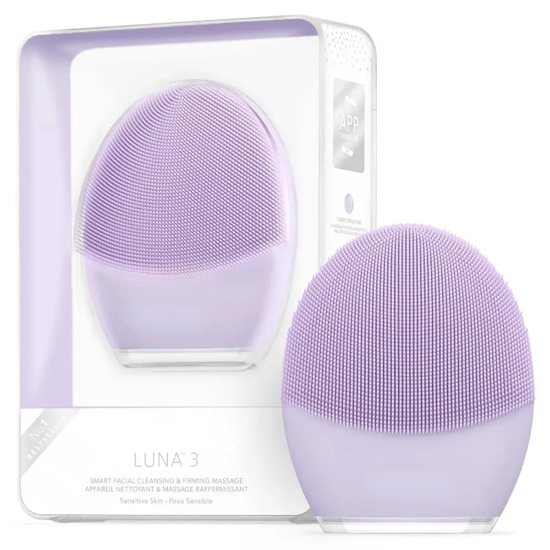 

3 Facial Cleansing Brush | Anti Aging Face Massager | Enhances Absorption of Facial Skin Care Products | for Clean&Healthy