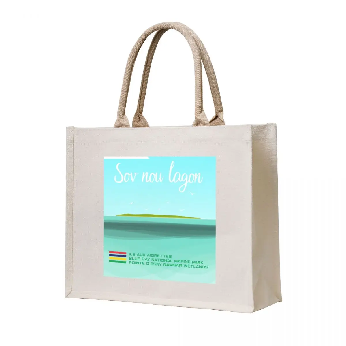 

Sov nou lagon Mauritius Tote Bag tote custom cute
