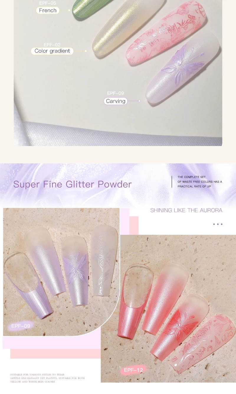 AS 12-teiliges Nageldruck-Stempel-Gel-Nagellack-Set, 5 ml, 12 Farben, Nagellack für Stempelplatte, 2-in-1-Stempelgel und Ombre Vernis – Detail 8