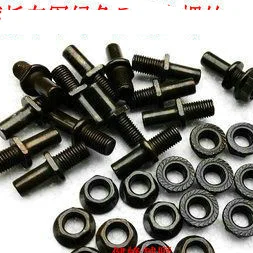 Motorcycle Rear Chain Plate Mounting Screws/Jialing For Cabbage/Zongshen GY Off-road Rear Chain Plate Army Green Mounting Screws