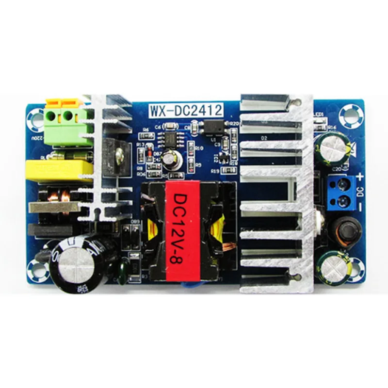 【재고 있음】WX-DC2412 AC 110V 220V ~ DC 12V 8A 100W 스위치 전원 공급 장치