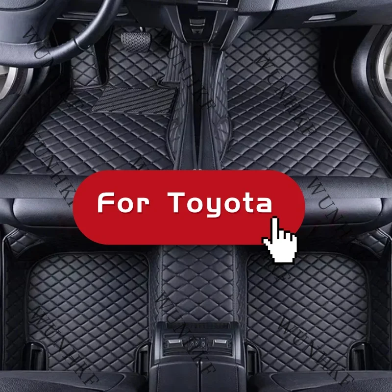 

Custom Fit Durable Waterproof Non Slip Car Floor Mats For Toyota C-HR Hybrid 2016-2024 Easy Clean Auto Interior Accessories