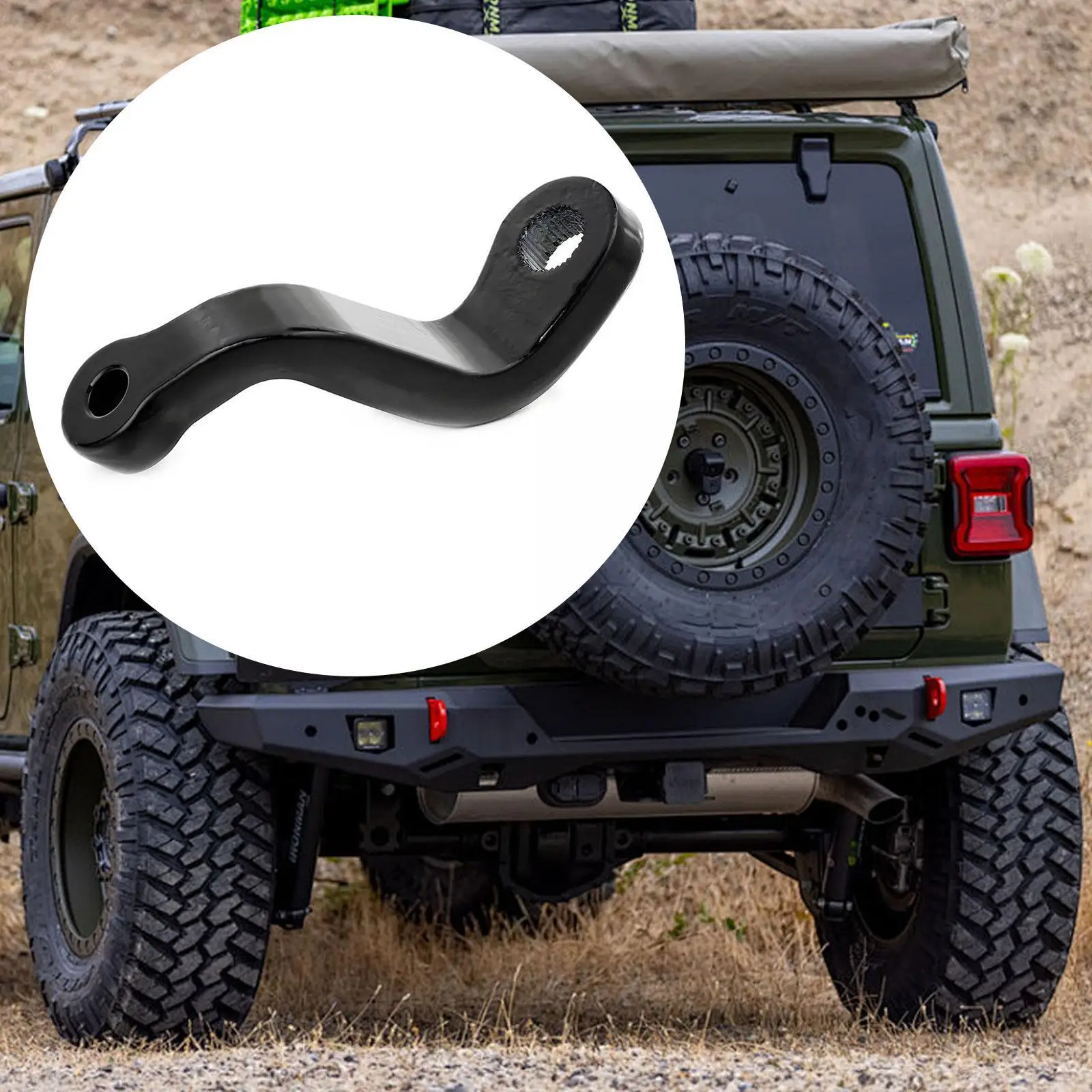 

Drop Pitman Arm 6618 Steel for Jeep Wrangler JK 2007-2016 Replace Parts