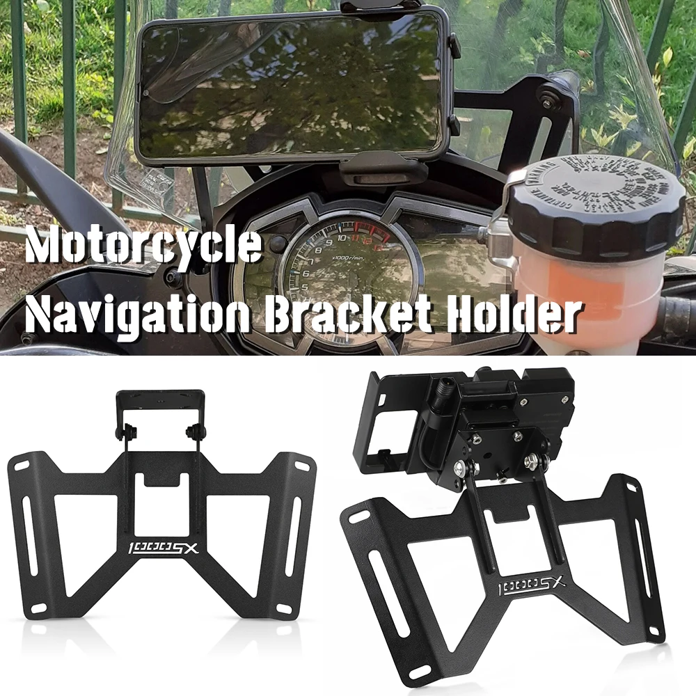 

Navigation Bracket For Kawasaki Ninja Z1000SX Z1000 Z 1000 SX 2017- 2020 2021 GPS Mobile Phone Holder Plate Stand Adapt Support