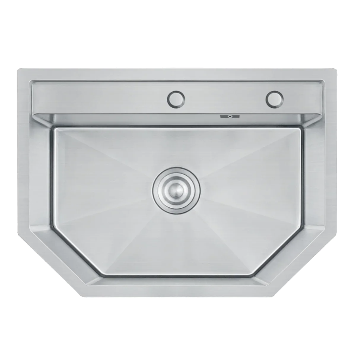 Pentagon Cabinet Sink Diamond Shaped Vegetable Basin SUS304 Stainless Steel Nano Corner Dishwasher Vegetable Basin