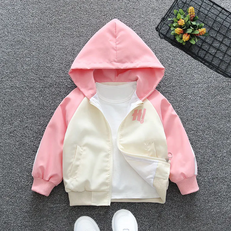 Herbstjacke für Babymädchen, modische Kaninchen-Windjacke, Kapuzenjacke, Geburtstagsgeschenk für Mädchen im Alter von 1, 2, 3, 4, 5, 6 Jahren, Kinderkleidung – Detail 4