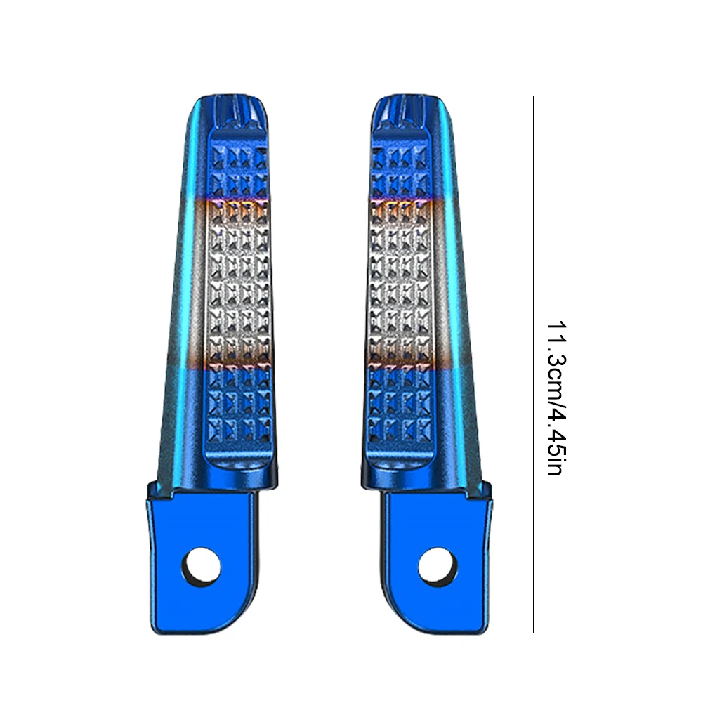 ที่พักเท้าหลังกันลื่น 1 คู่ ทำจากอลูมิเนียมอัลลอย สำหรับรถมอเตอร์ไซค์ Honda Phantom 150 CB190R และ Yamaha