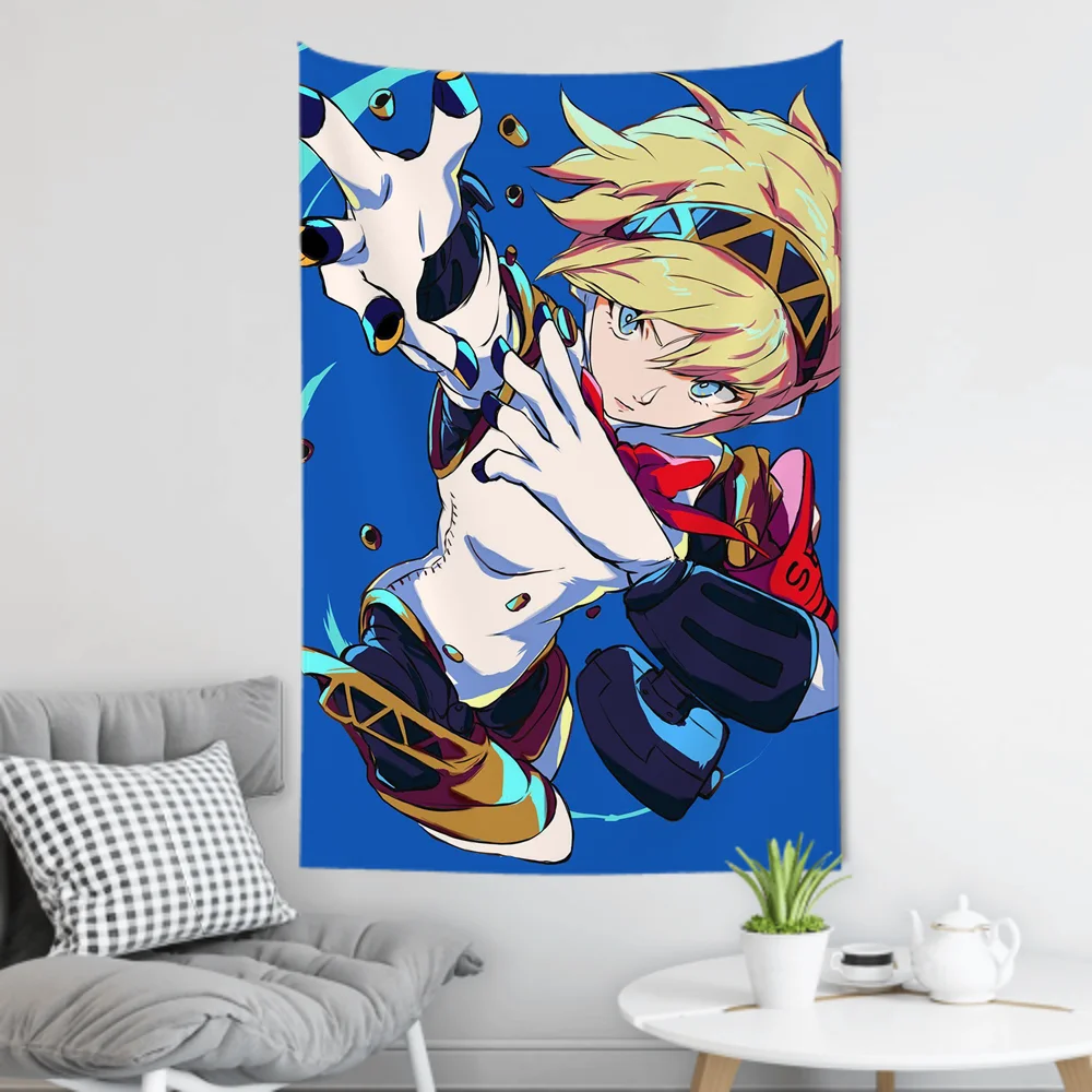 Aegis Animated Game P - Persona 3 نسيج ديكور غرفة قماش صوفي للحفلات خلفية معلقة ديكور غرفة غرفة الطفل #2