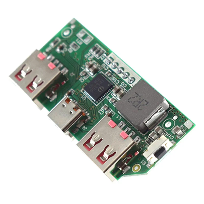 5V 3A Lithium Battery Digital Display Fast Charging Bank Module IP5356 TYPE-C Micro USB Mobile Power Motherboard