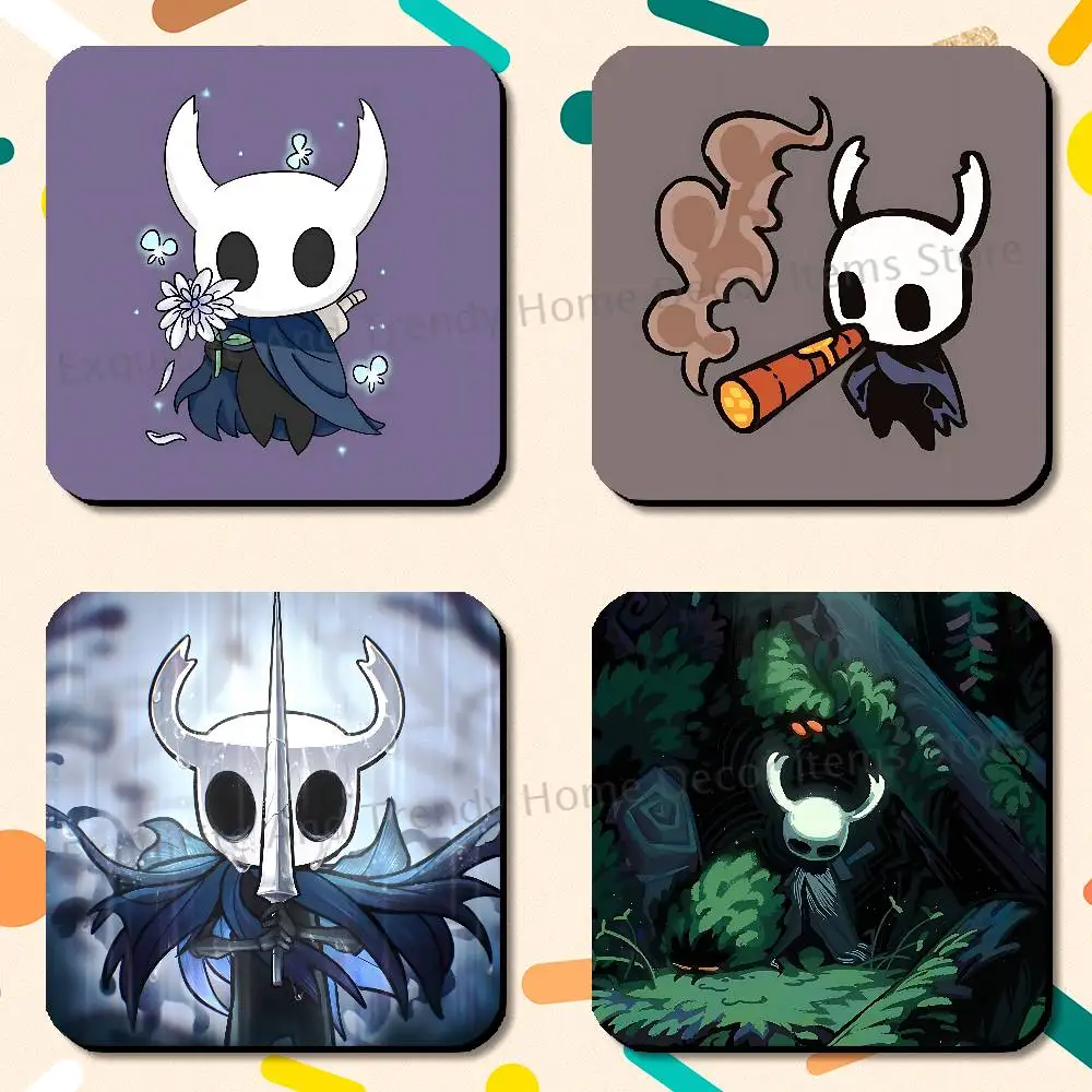 H-Hollow Game K-Knight 75x75mm Frigerator Magnet Square Stickers Personalize Fridge Refrigerator Wall Door Decoration