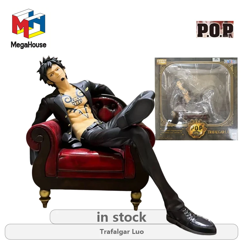 เมกะเฮาส์ ออริจินัล พอร์เทรต ออฟ ไพเรทส์ ซีรีส์ S.O.C  ฟิกเกอร์ พอตคาส ดี.เอซ\ซาบ\โซโร\ทราฟัลการ์ ลูโอ แบบไม่สามารถขยับได้ ของเล่นสะสม