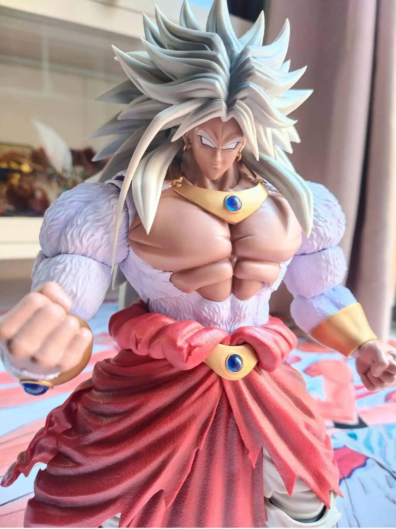 Disponibile: Statuette Anime di Divinità Bestiali del Mito, MA11L Dragon Ball Z SHF, Dio Norreno Skoll, Super Saiyan SSJ4 Broly, Action Figure Giocattolo