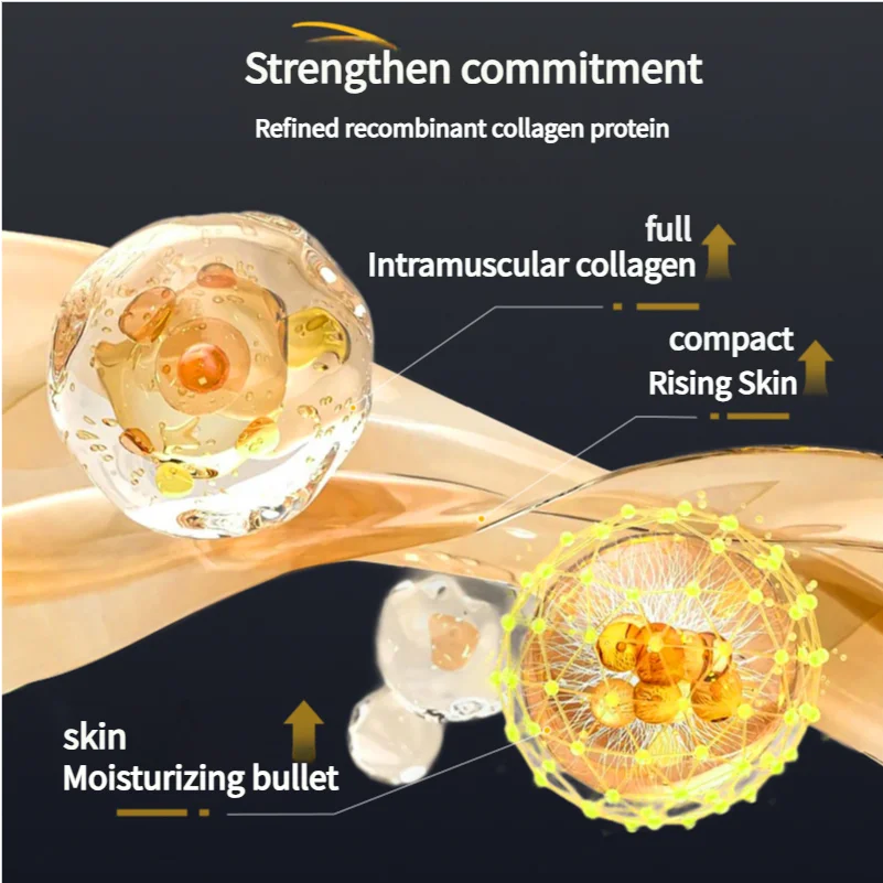 Crema viso idratante antirughe al collagene Lifting antirughe e linee leggere Crema viso idratante rassodante per la pelle