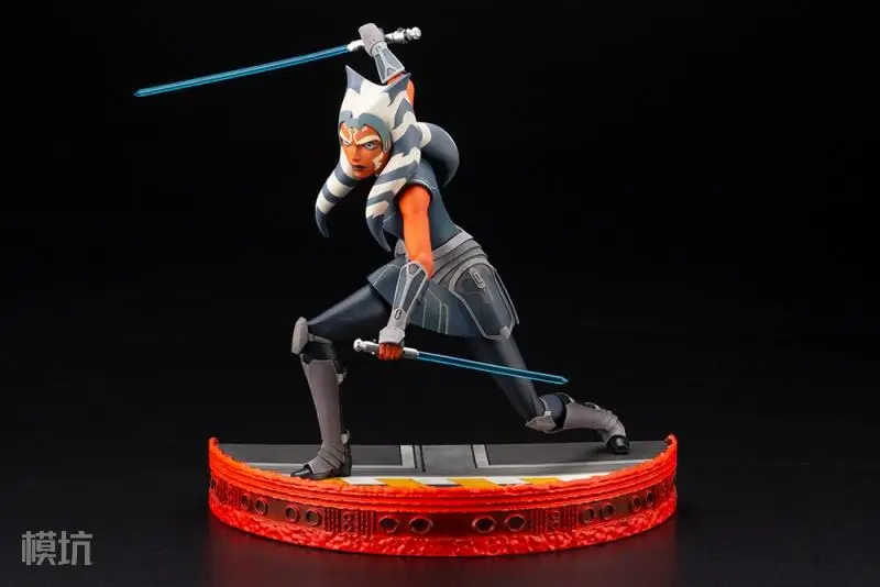 FSTW008 Star Wars The Clone Wars Young Ahsoka Tano Anakin Anime Action Cartoon Figure Modello come regalo per la decorazione della collezione