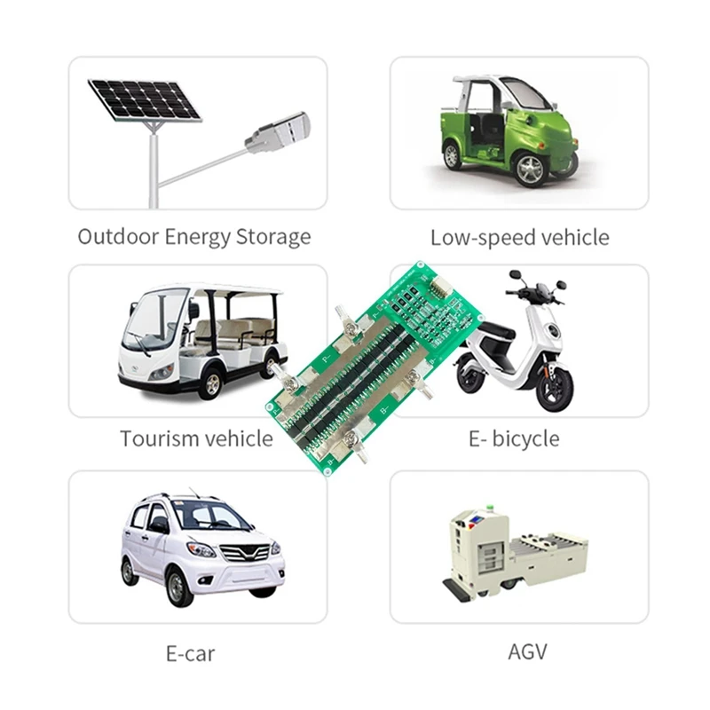 3X 4S 12V Lifepo4 Battery Protection Board With Balanced Charging 150A Continuous 100A Power Car Start Equalizer