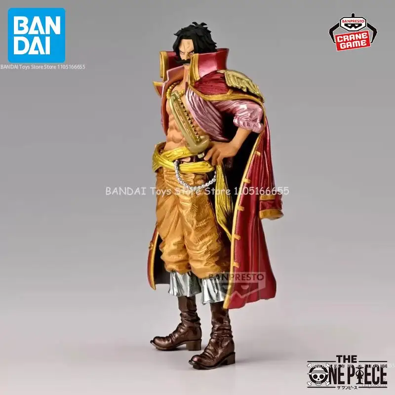Bandai Original Banpresto ONE PIECE KING OF ARTIST Gol D. Roger Silvers Rayleigh Action Figures Anime Figuras Cartoon Toys Gifts view 5