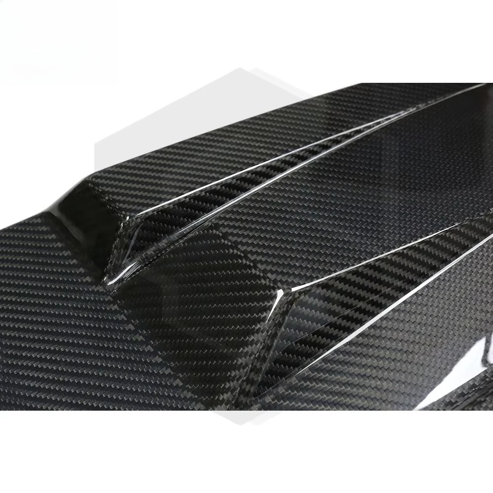 ماتي/لمعان S58 ألياف الكربون الجافة OEM نمط غطاء المحرك ل G80 G81 M3 G82 G83 M4 G87 M2 غطاء صمام المحرك هود #3