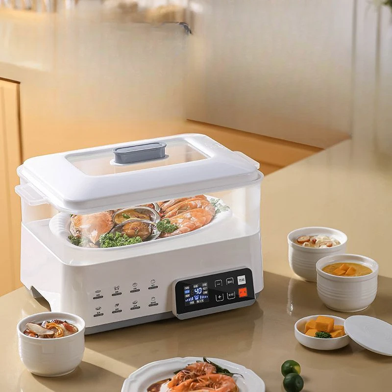 

Waterproof household electric steamer for stewing, multi-function breakfast machine, stew pot, integrated large-capacity