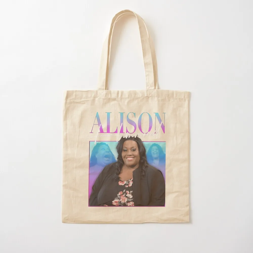 ALISON HAMMOND Tote Bag shopping cart bags Women's beach bags reusable shopping bag Cloth bag