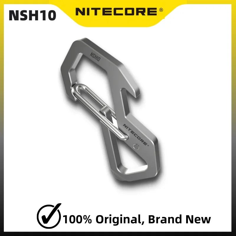 Nitecore NSH10 Multi-use Titanium Snap Hook