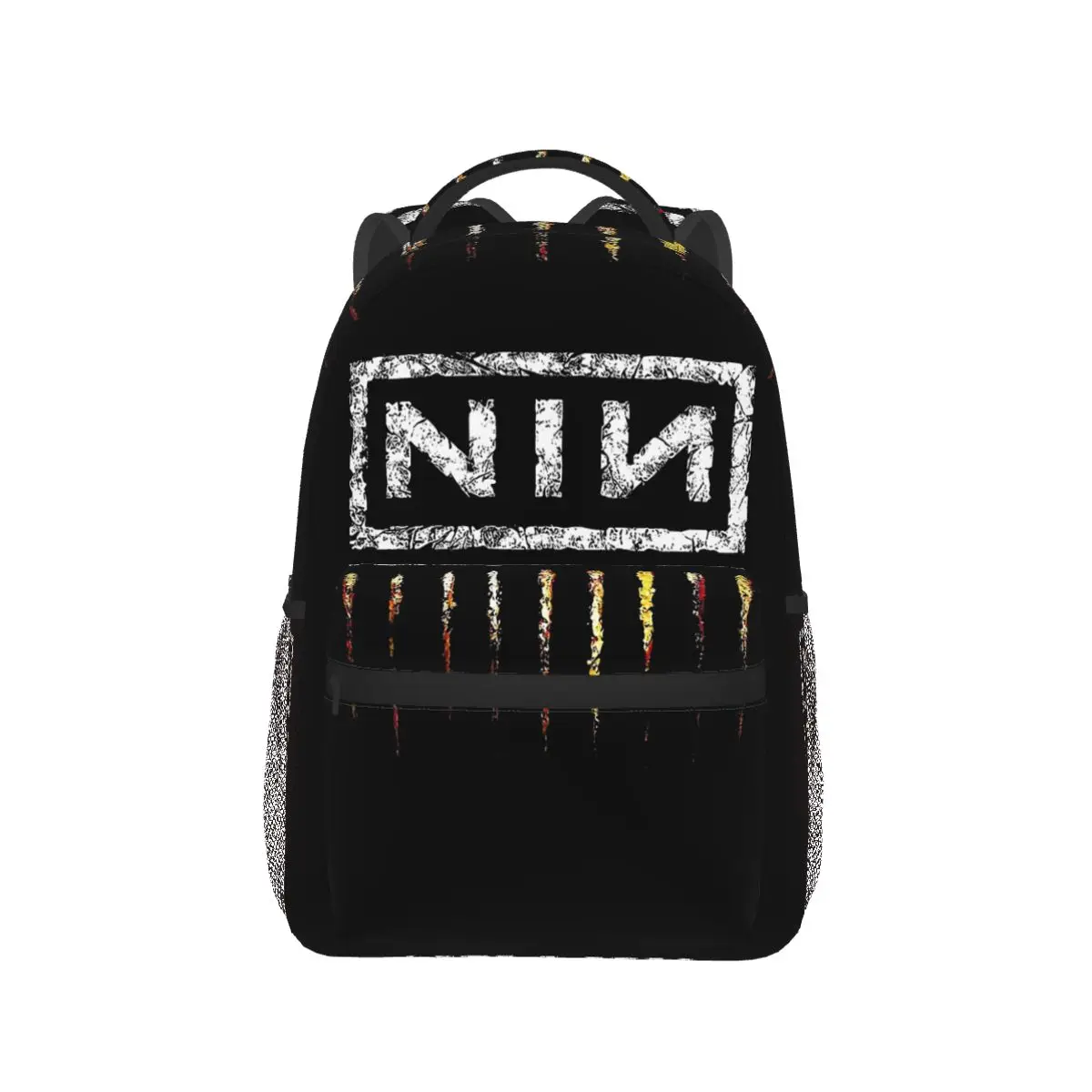 

Nine Inch Nails NIN Rock Band Backpack Hot Sale Daypack Large Capacity Kids BookBag School Bag Shoulder Bags for Men Women