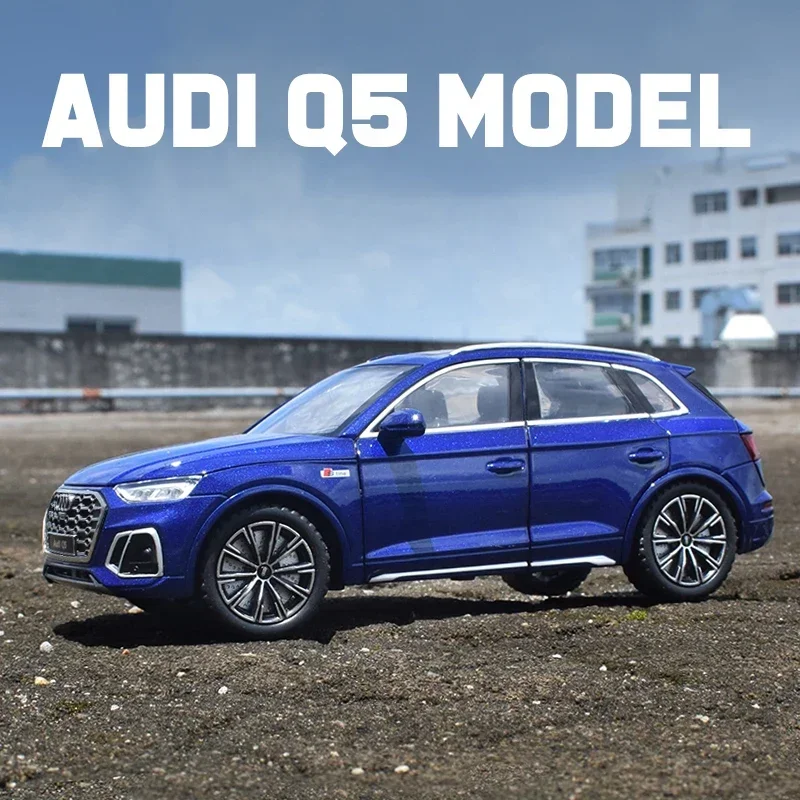 1:24 Audi Q5 Alloy Model Car SUV Off-road Vehicle Diecast Metal Toy Car Collection Boy Toy Car Simulation Pull Back Gift For Kid