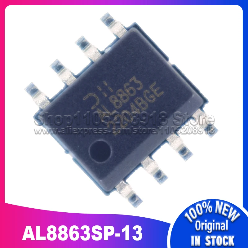 

10 ~ 100 шт./лот AL8863 AL8863SP AL8863SP-13 SOP-8 100% новый спотовый запас