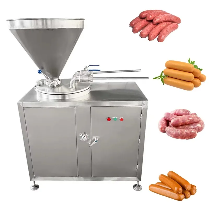 High Quality Full Automatic Vacuum Sausage Electric Vertical Quick Sausage Stuffer Filler Enema Machine Ce