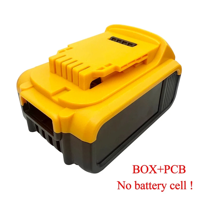 

DCB180 Lithium Battery Box Plastic Case PCB Protection Circuit Board for 18V 20V Li-Ion Battery Housings Shell [Su&KND]